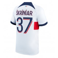 Paris Saint-Germain Milan Skriniar #37 Bortedrakt 2023-24 Kortermet